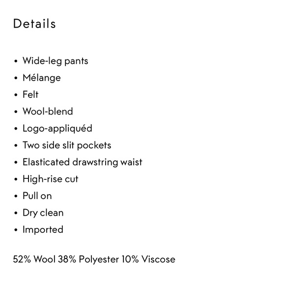 Sandro wide leg pants (34) - Picture 7 of 7